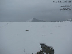 Luční bouda, pramen Bílého Labe