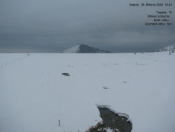 Luční bouda, pramen Bílého Labe