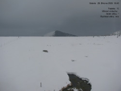 Luční bouda, pramen Bílého Labe