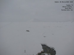 Luční bouda, pramen Bílého Labe