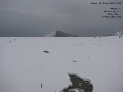 Luční bouda, pramen Bílého Labe