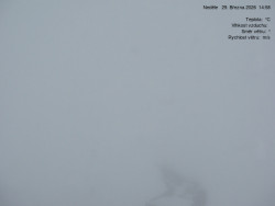 Luční bouda, pramen Bílého Labe