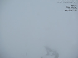 Luční bouda, pramen Bílého Labe