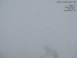 Luční bouda, pramen Bílého Labe