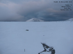 Luční bouda, pramen Bílého Labe