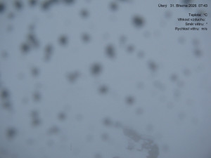 Luční bouda - Luční bouda, pramen Bílého Labe - 31.3.2026 v 07:45 Luční bouda - Luční bouda, pramen Bílého Labe - 31.3.2026 v 07:45