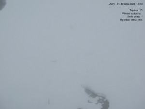 Luční bouda - Luční bouda, pramen Bílého Labe - 31.3.2026 v 13:45 Luční bouda - Luční bouda, pramen Bílého Labe - 31.3.2026 v 13:45