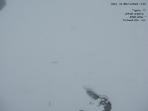 Luční bouda - Luční bouda, pramen Bílého Labe - 31.3.2026 v 14:45 Luční bouda - Luční bouda, pramen Bílého Labe - 31.3.2026 v 14:45