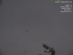 Luční bouda, pramen Bílého Labe