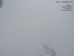 Luční bouda, pramen Bílého Labe