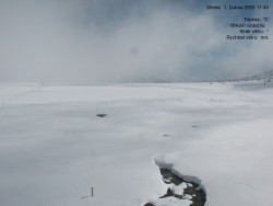 Luční bouda, pramen Bílého Labe