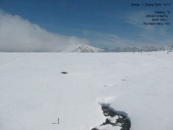 Luční bouda, pramen Bílého Labe