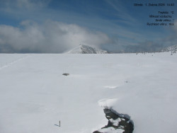 Luční bouda, pramen Bílého Labe