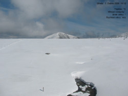 Luční bouda, pramen Bílého Labe