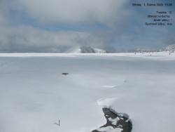 Luční bouda, pramen Bílého Labe