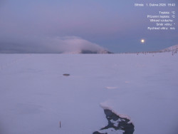 Luční bouda, pramen Bílého Labe