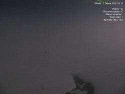 Luční bouda, pramen Bílého Labe