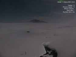 Luční bouda, pramen Bílého Labe