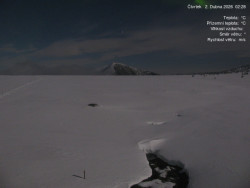 Luční bouda, pramen Bílého Labe