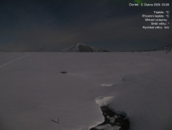 Luční bouda, pramen Bílého Labe