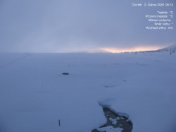 Luční bouda, pramen Bílého Labe