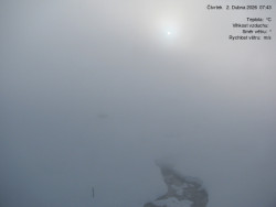 Luční bouda, pramen Bílého Labe