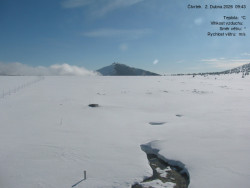 Luční bouda, pramen Bílého Labe