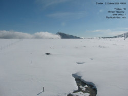 Luční bouda, pramen Bílého Labe