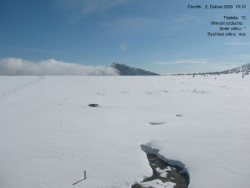 Luční bouda, pramen Bílého Labe