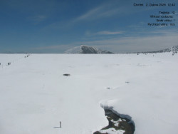 Luční bouda, pramen Bílého Labe