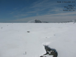 Luční bouda, pramen Bílého Labe