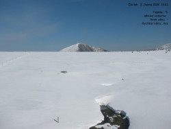 Luční bouda, pramen Bílého Labe