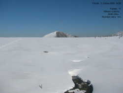 Luční bouda, pramen Bílého Labe