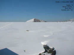 Luční bouda, pramen Bílého Labe