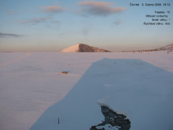 Luční bouda, pramen Bílého Labe