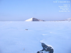 Luční bouda, pramen Bílého Labe