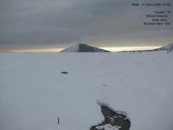 Luční bouda, pramen Bílého Labe