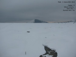 Luční bouda, pramen Bílého Labe