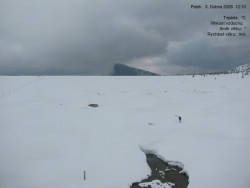 Luční bouda, pramen Bílého Labe