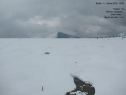 Luční bouda, pramen Bílého Labe