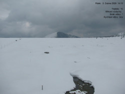 Luční bouda, pramen Bílého Labe