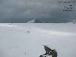 Luční bouda, pramen Bílého Labe