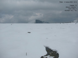 Luční bouda, pramen Bílého Labe