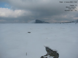 Luční bouda, pramen Bílého Labe