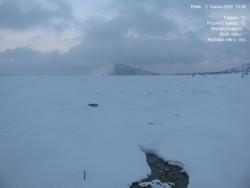 Luční bouda, pramen Bílého Labe