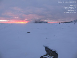 Luční bouda, pramen Bílého Labe