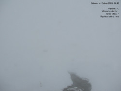 Luční bouda, pramen Bílého Labe