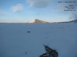 Luční bouda, pramen Bílého Labe