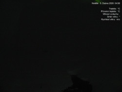 Luční bouda, pramen Bílého Labe