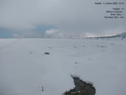 Luční bouda, pramen Bílého Labe